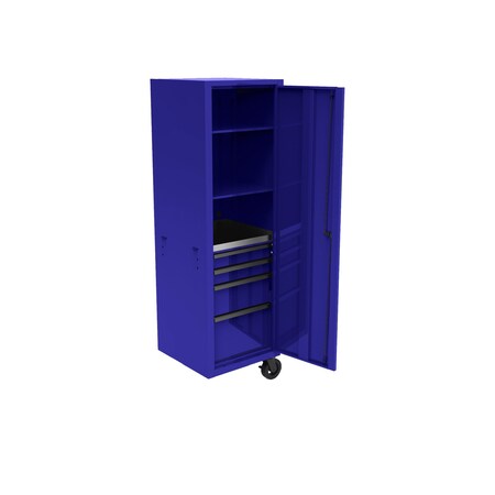 Homak 24in CTS Side Locker - Blue BLCTS24001